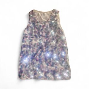 Lafayette 148 New York Shimmering Cashmere Tank Size Small